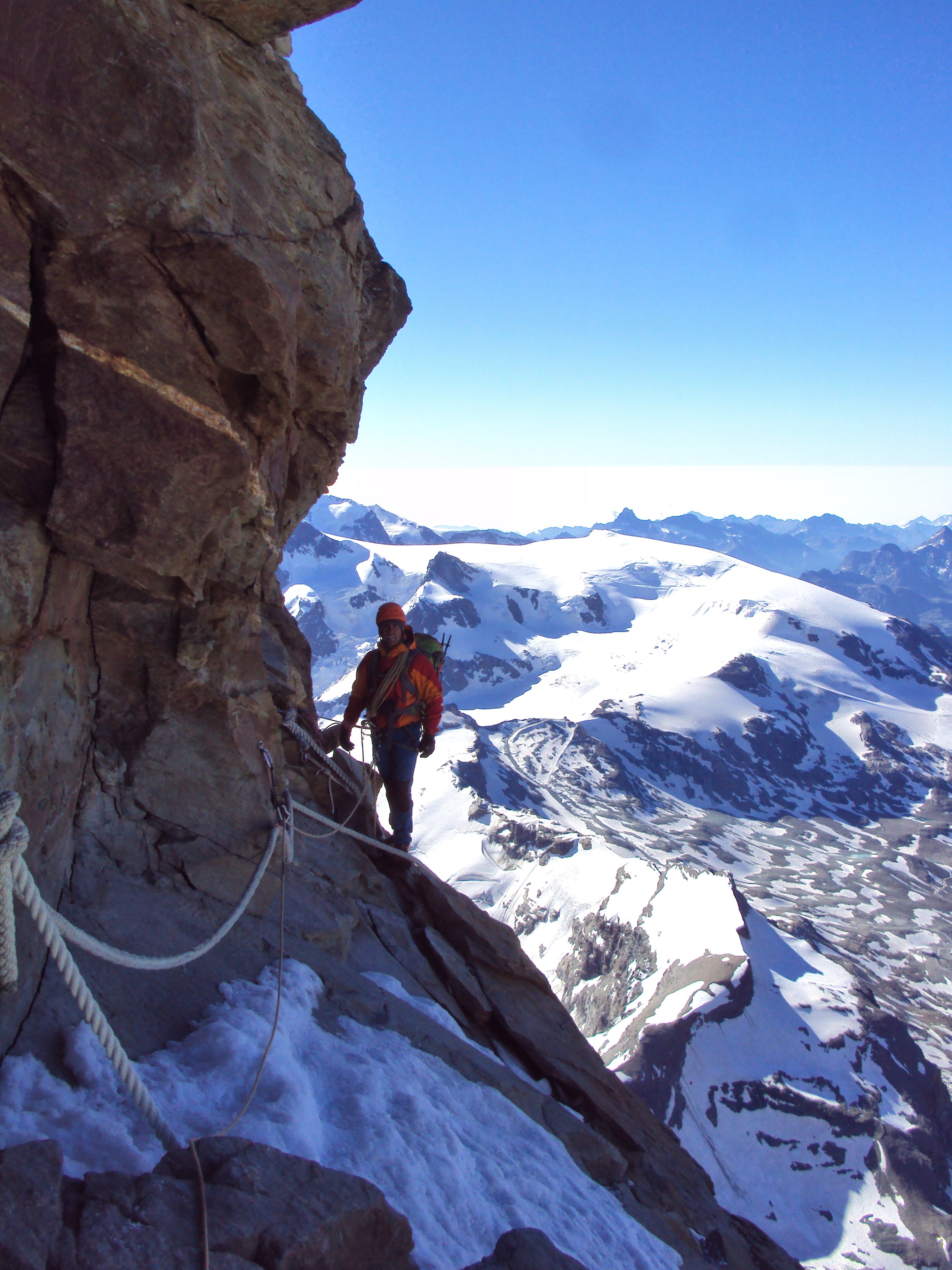 Traversée après l’échelle Jordan.